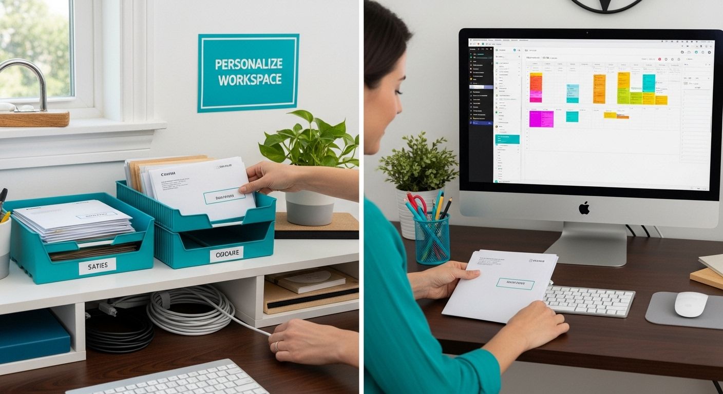 personalizing home office