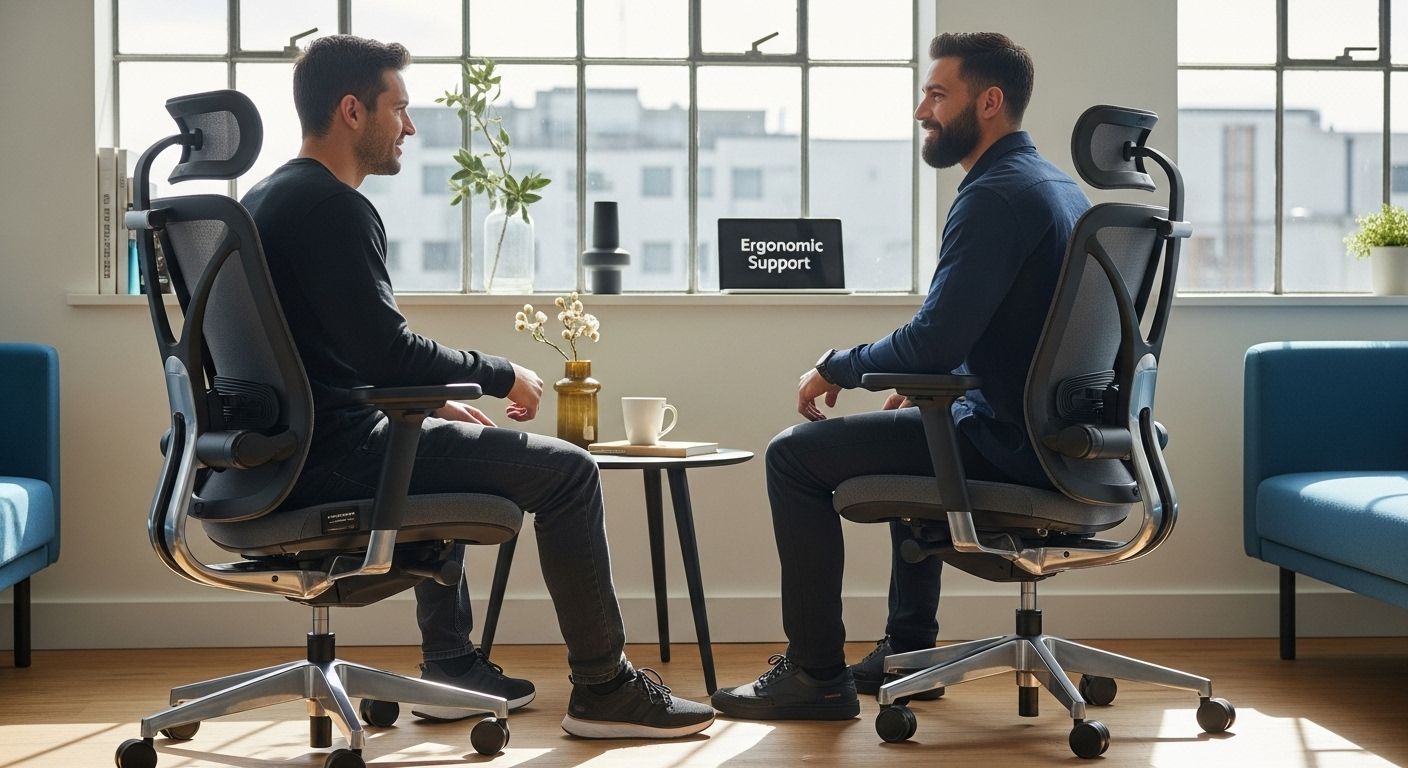 ergonomic executive chair features