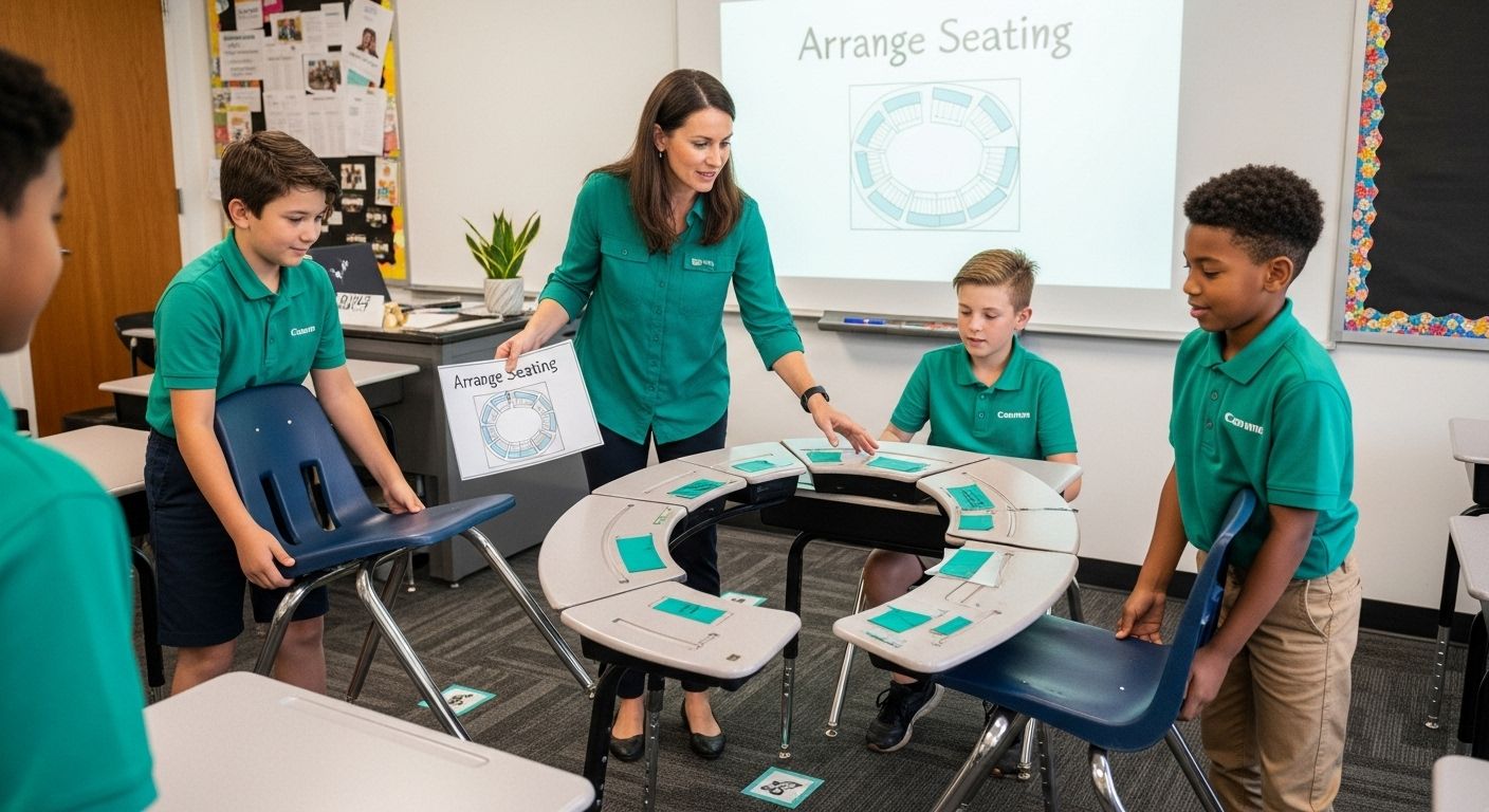 arrange seating classroom