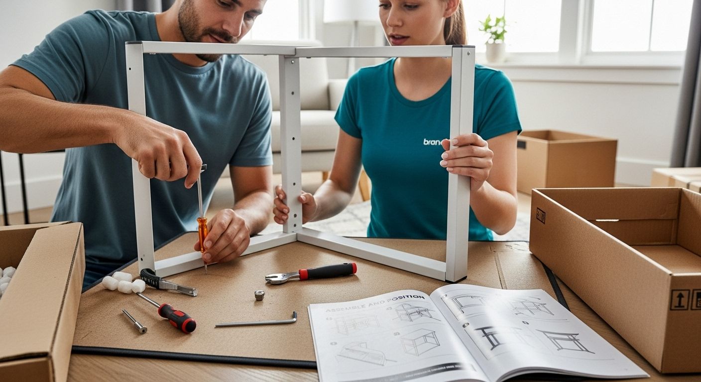 desk assembly process