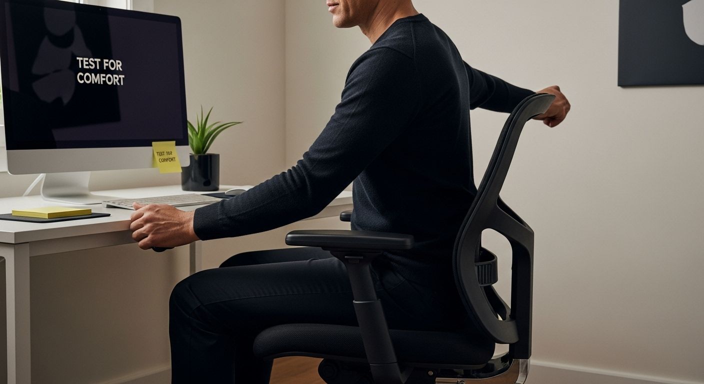 budget office chair ergonomic adjustment