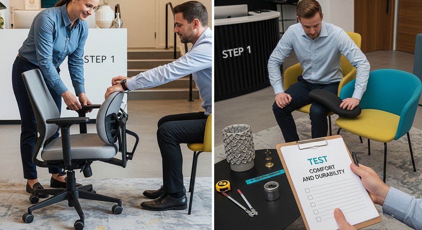 visitor chair selection testing