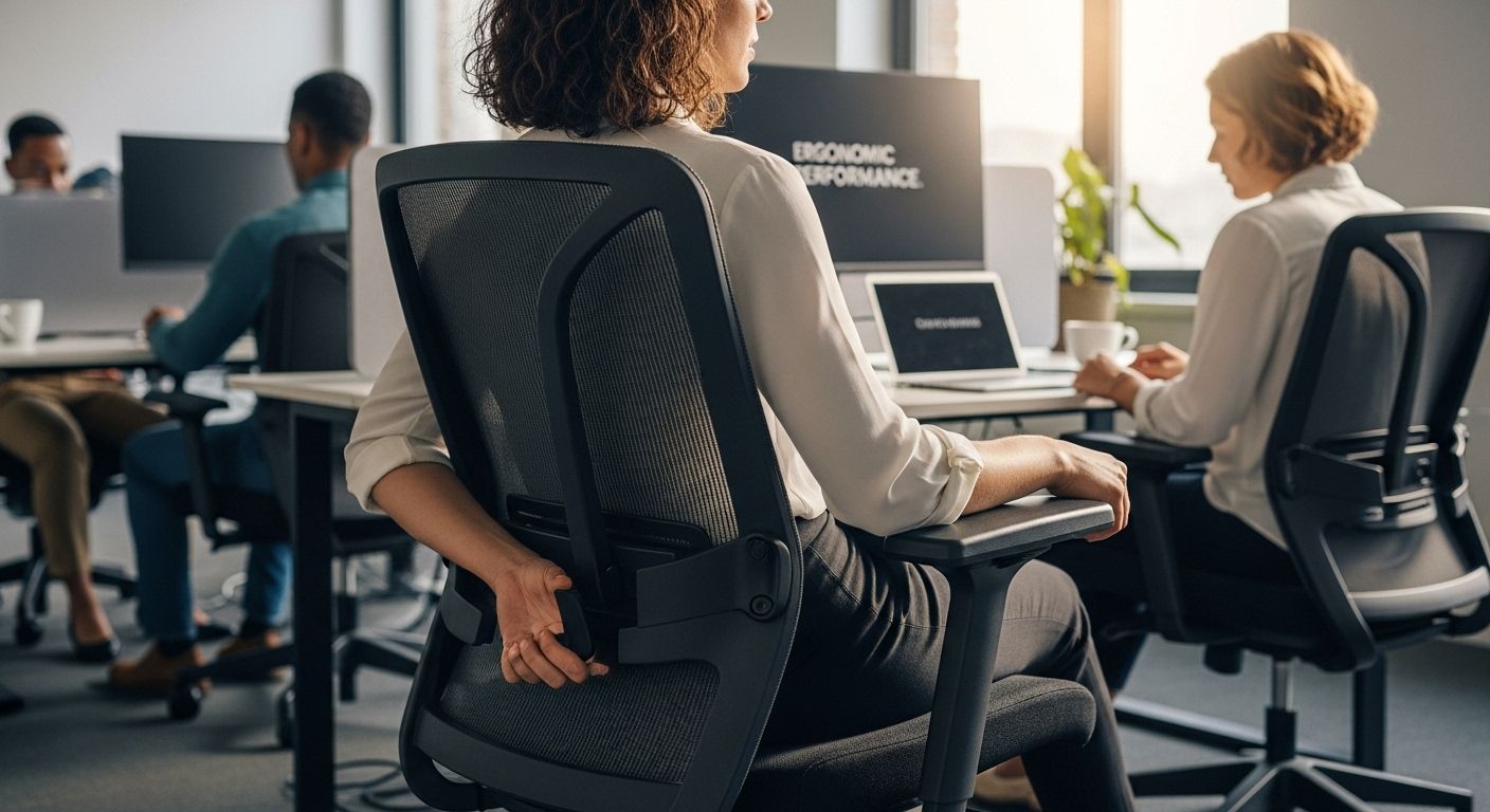 ergonomic mesh chair support