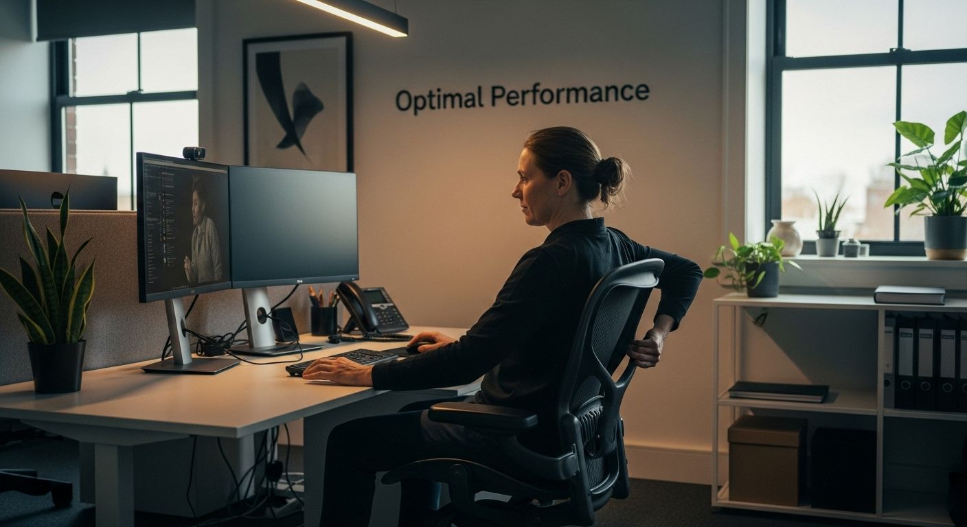 ergonomic chair ambient lighting