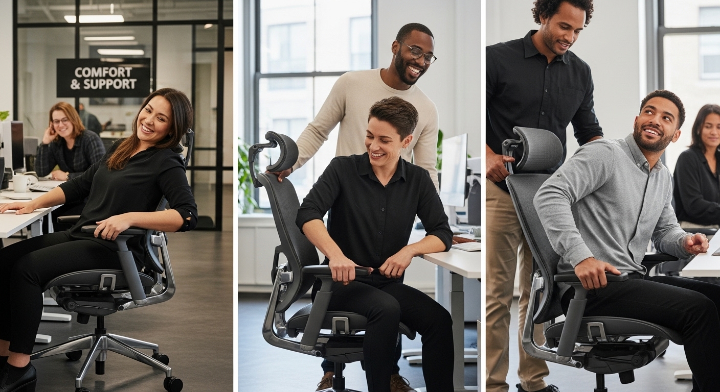 adjustable chair features
