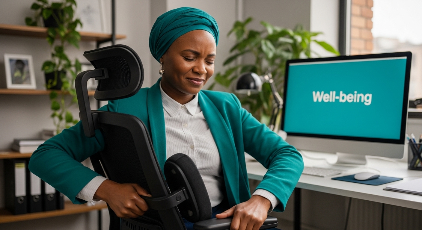 adjusting ergonomic chair office