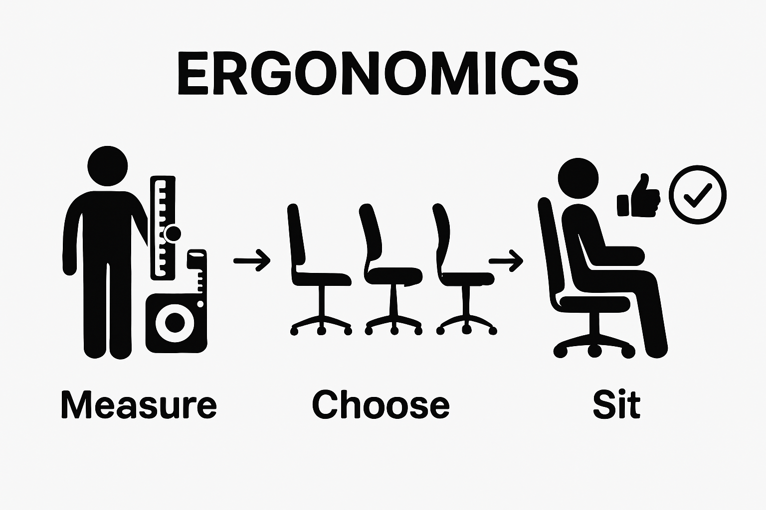 Three steps to choosing a remote work chair: assess, compare, decide