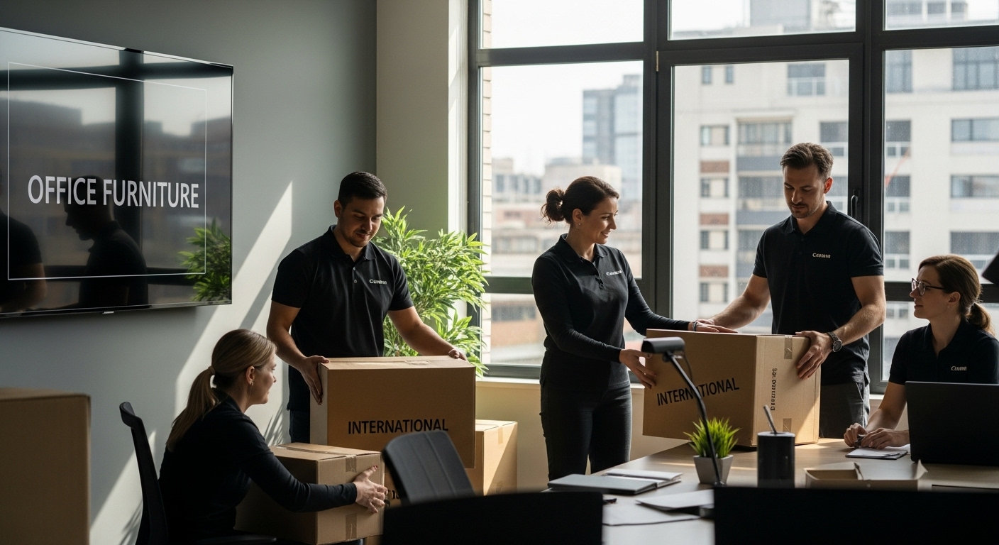 importing office furniture