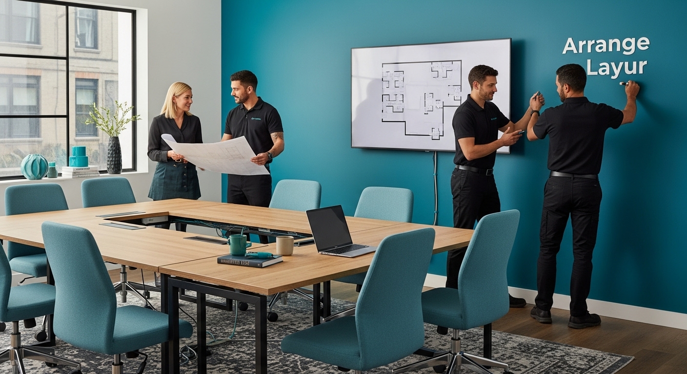 boardroom layout organization