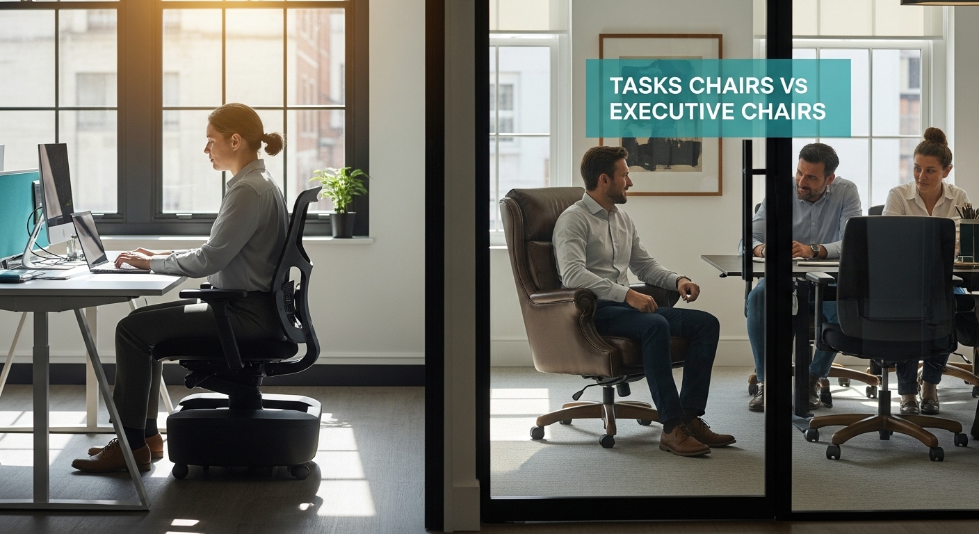 task versus executive office chairs