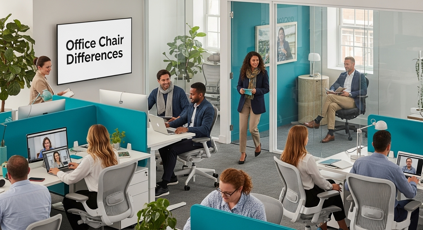 office chair types comparison