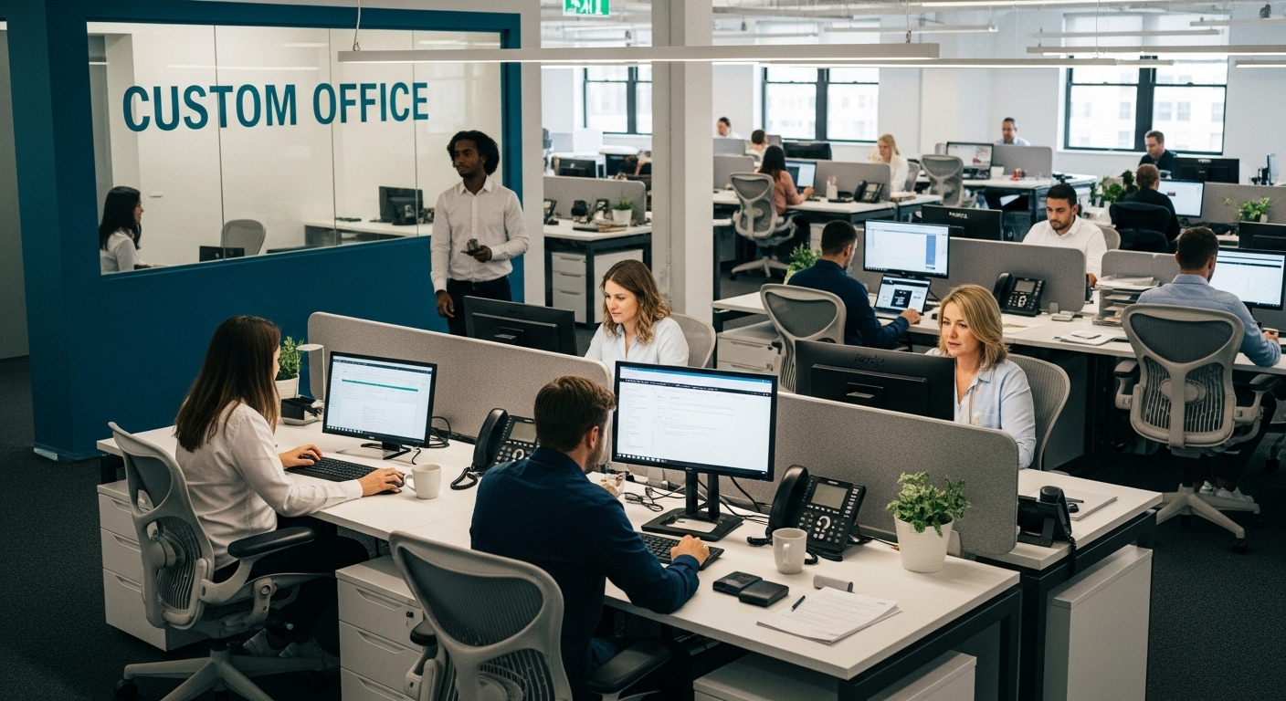 custom office furniture considerations