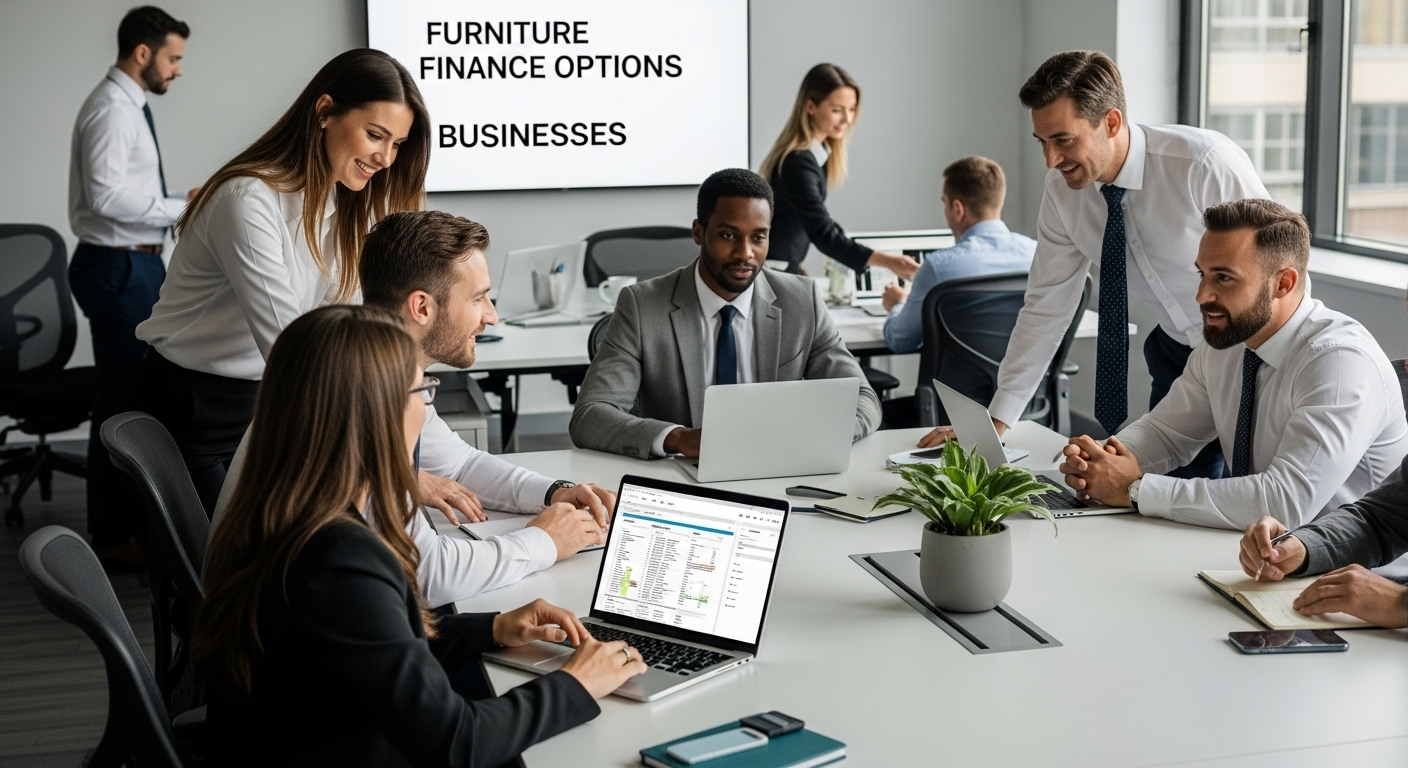 furniture finance business meeting