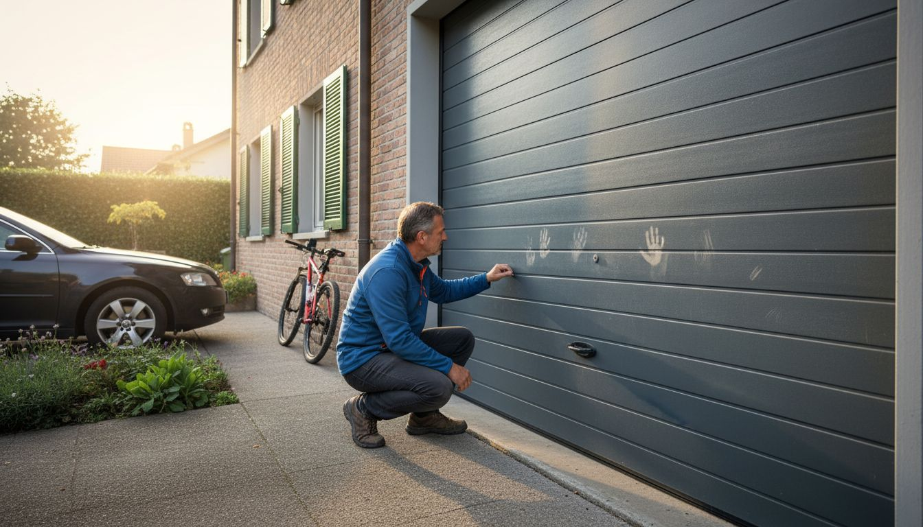 Comando per apertura della porta sezionale del garage dall’esterno