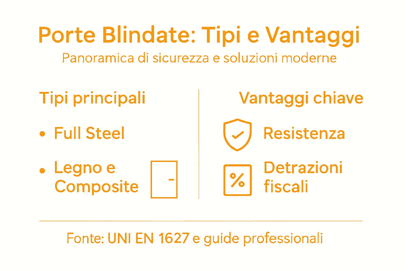 Guida illustrata ai diversi modelli di porte blindate e ai loro vantaggi
