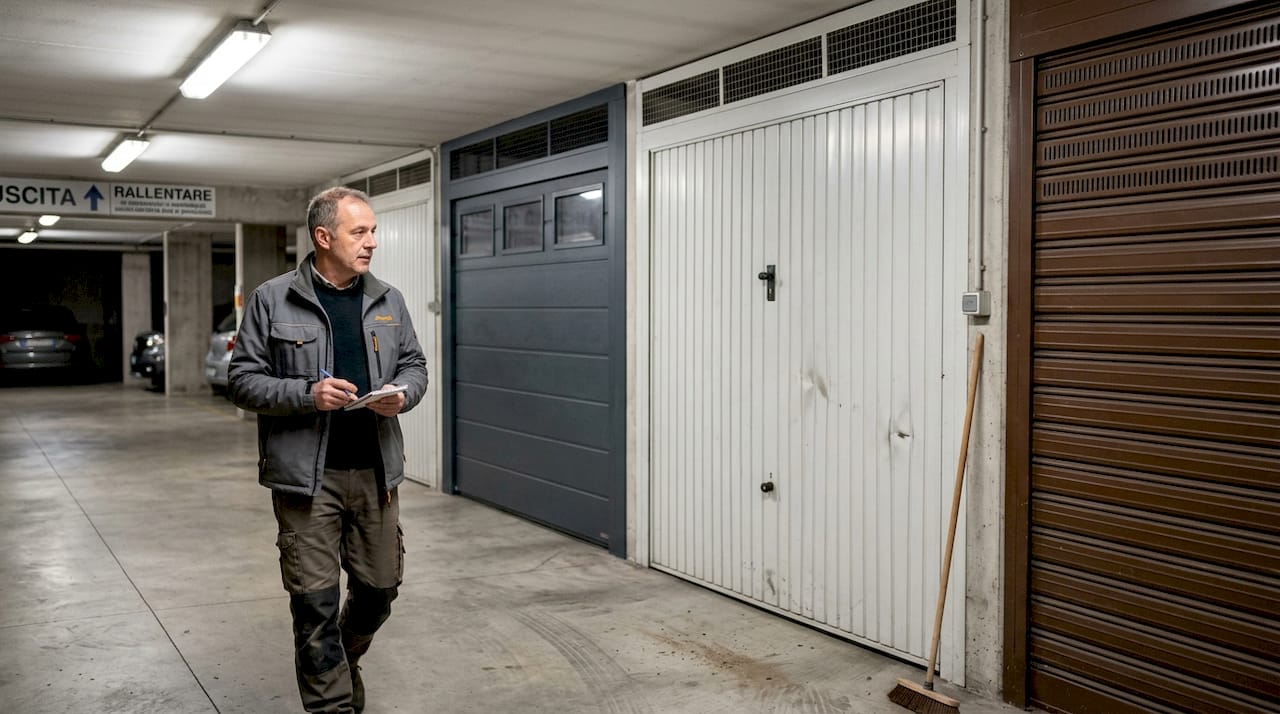 Le tipologie di porte per garage nei parcheggi condominiali: quali sono e come scegliere quella più adatta