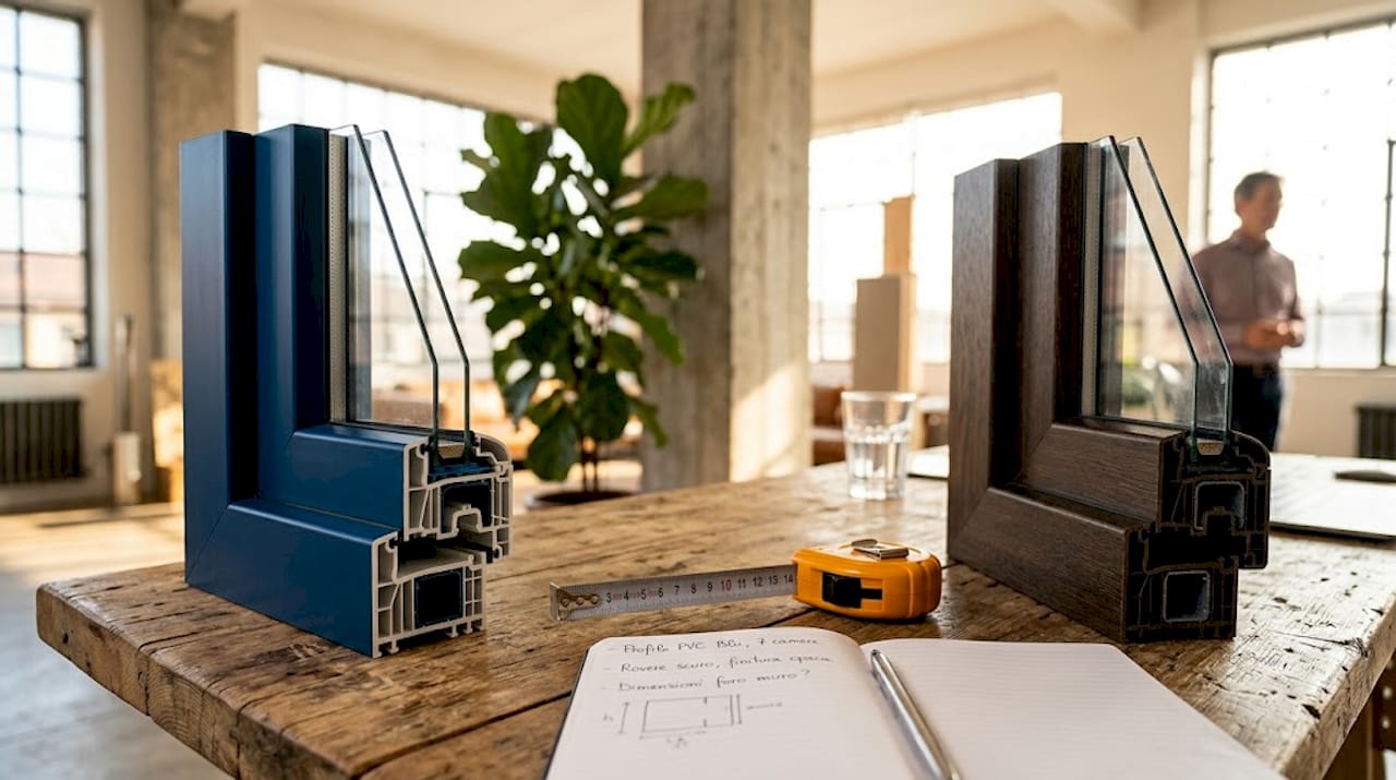 Legno o PVC? Pro e contro nella scelta degli infissi