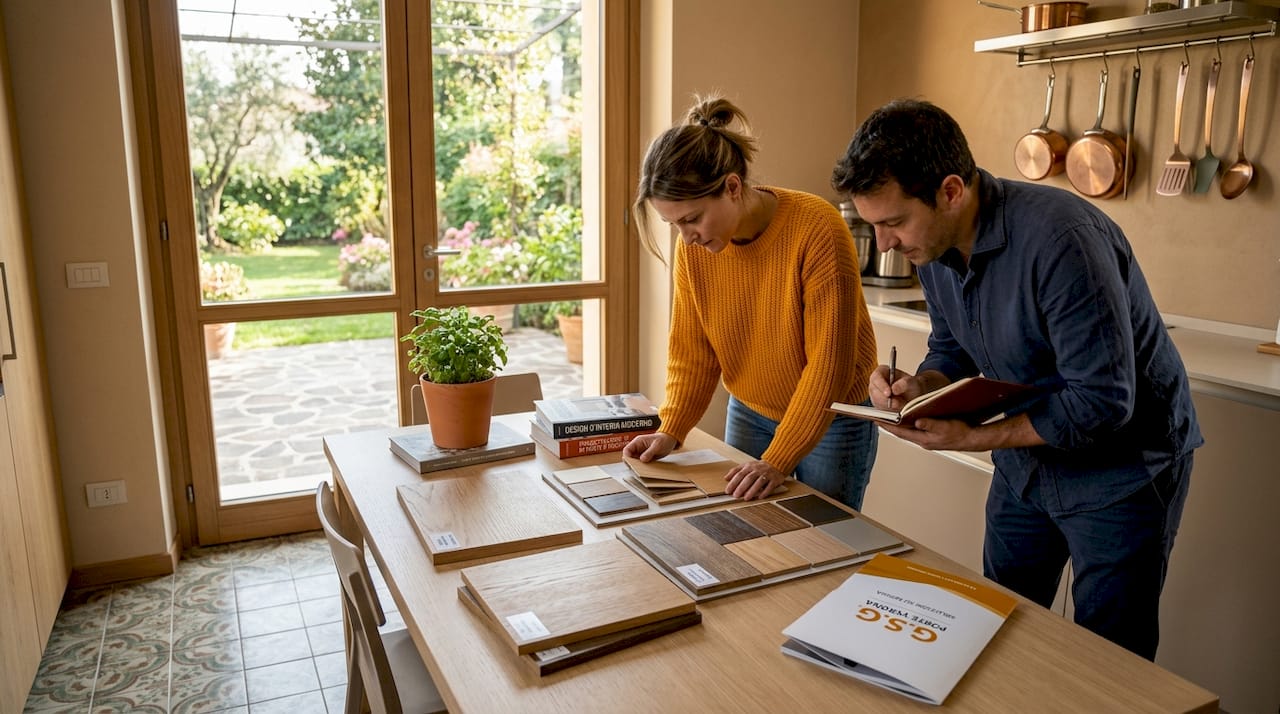 Selezione di modelli di porte moderne per il soggiorno