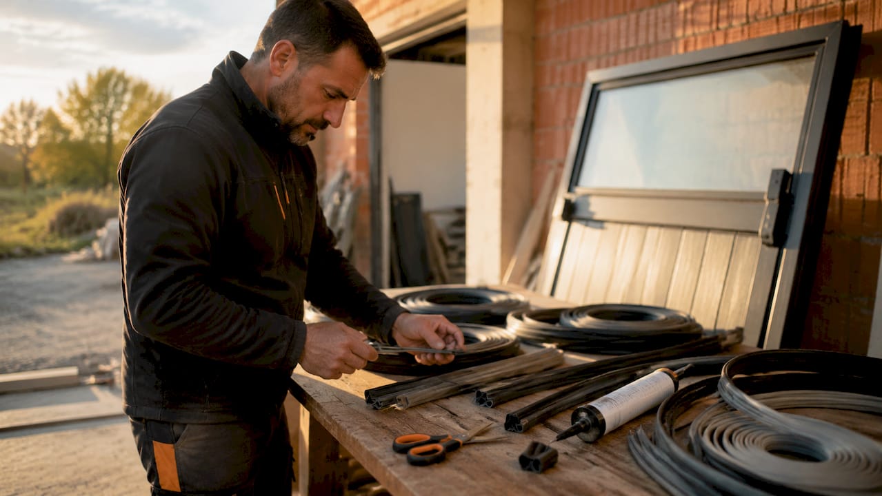 Soluzioni in EPDM e accessori per l’isolamento delle porte