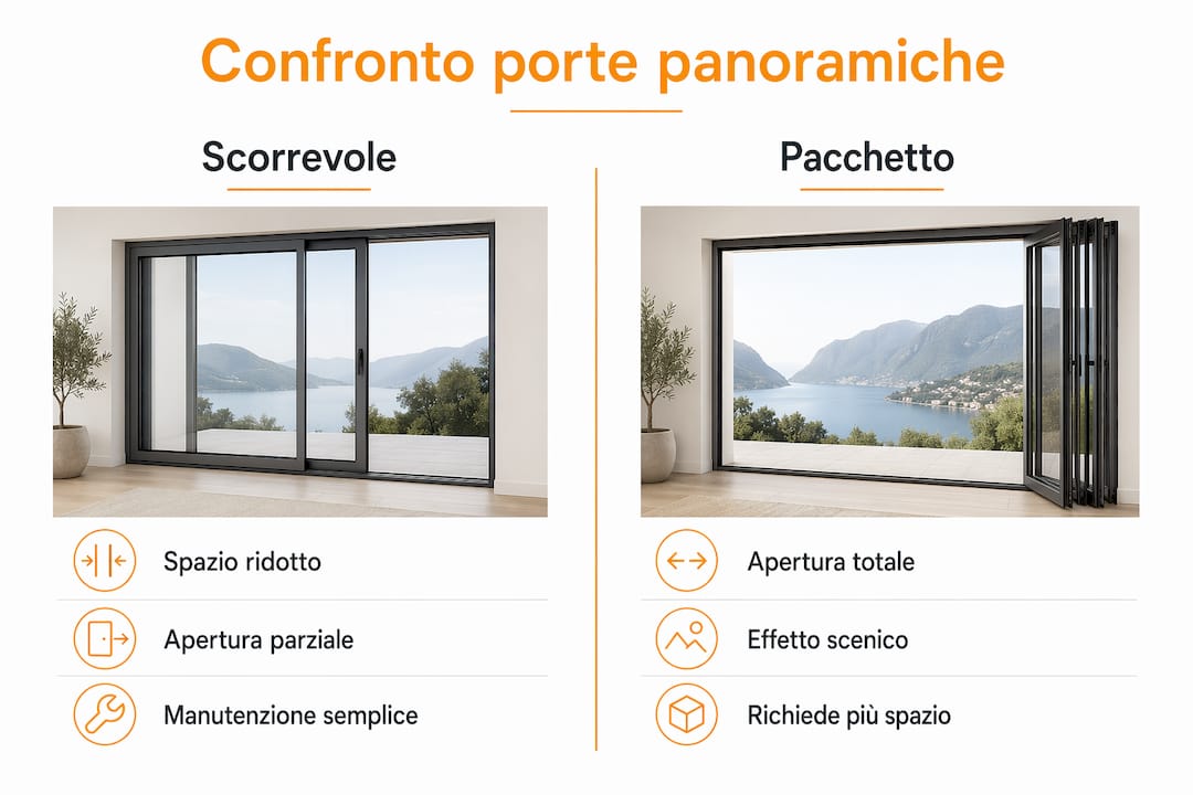 Infografica interattiva: confronto tra soluzioni a scorrimento e offerte in pacchetto