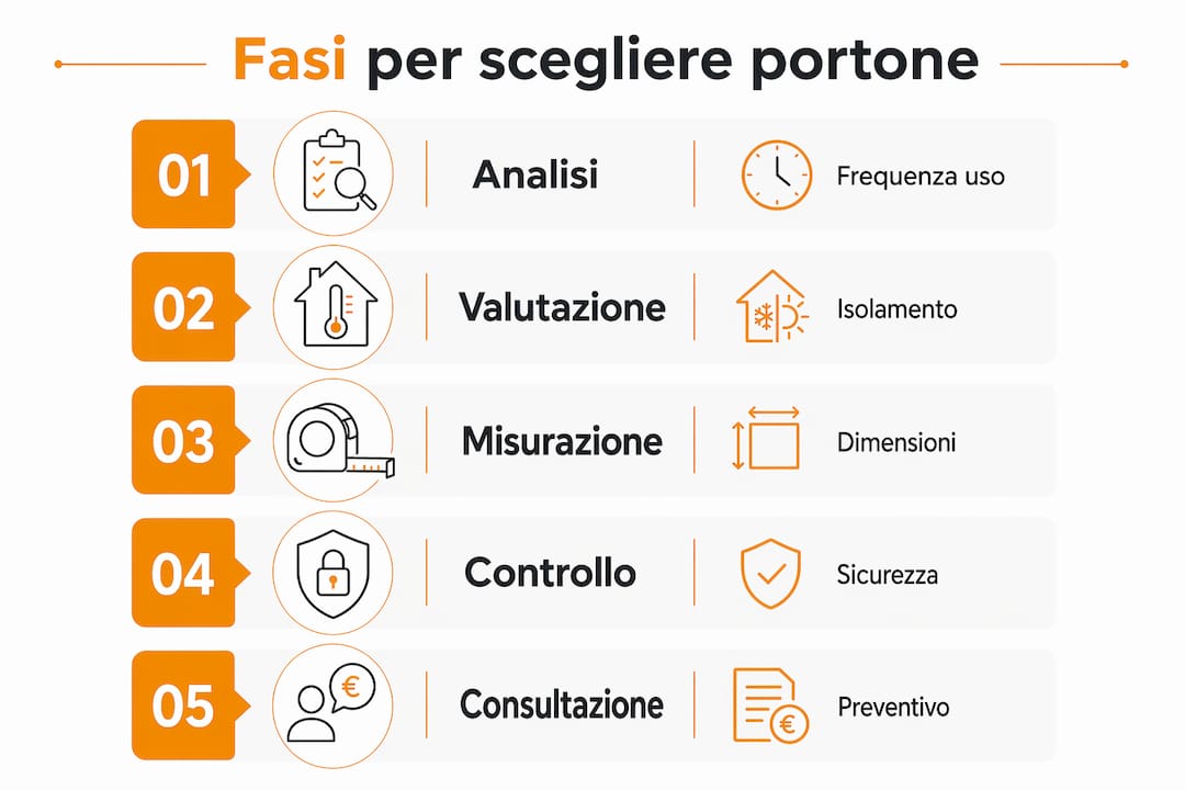 Guida illustrata: tutti i passaggi per scegliere il portone scorrevole ideale per la tua officina
