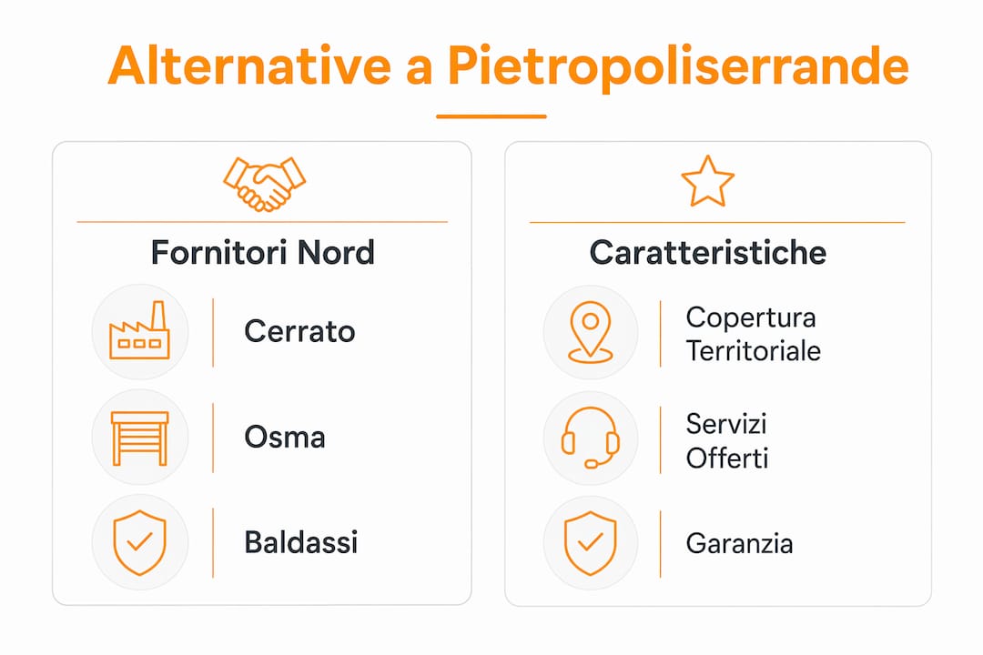 Tabella comparativa delle principali alternative a Pietropoliserrande.it