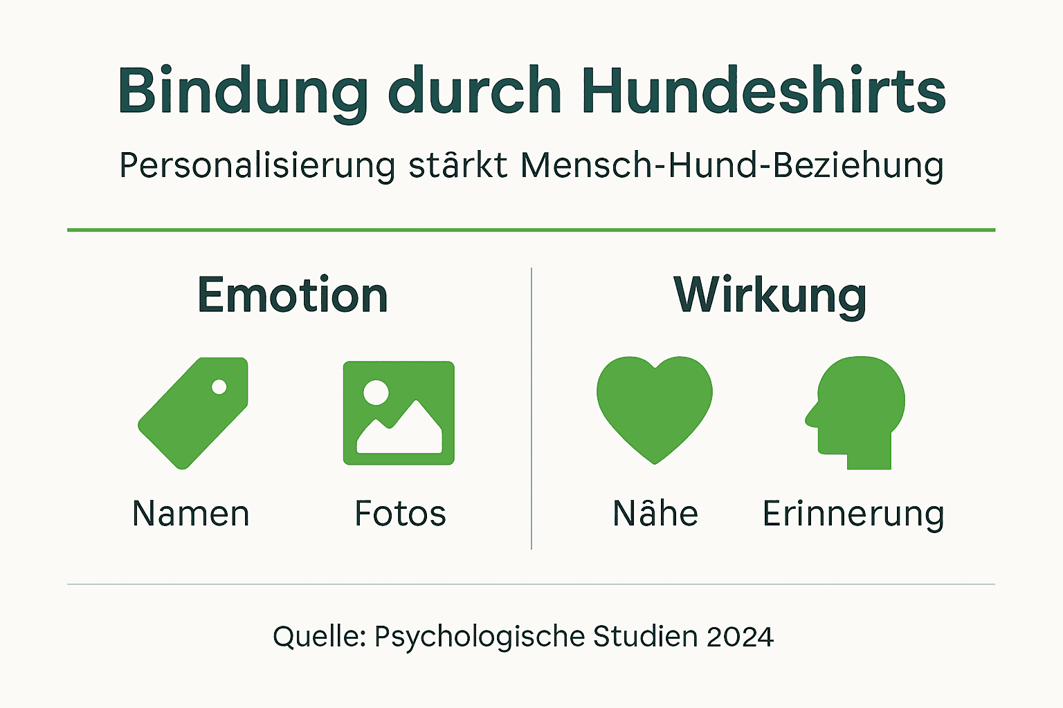 Infografik: Wie Hundeshirts die Beziehung zwischen Mensch und Hund stärken