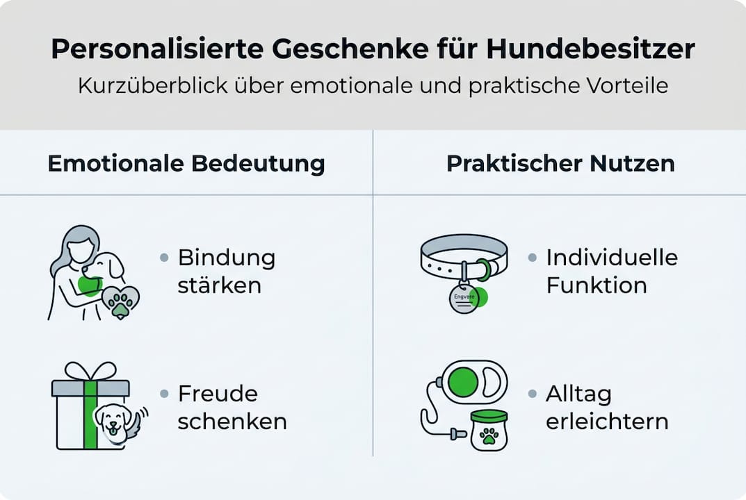 Infografik: Warum personalisierte Geschenke für Hunde so besonders sind