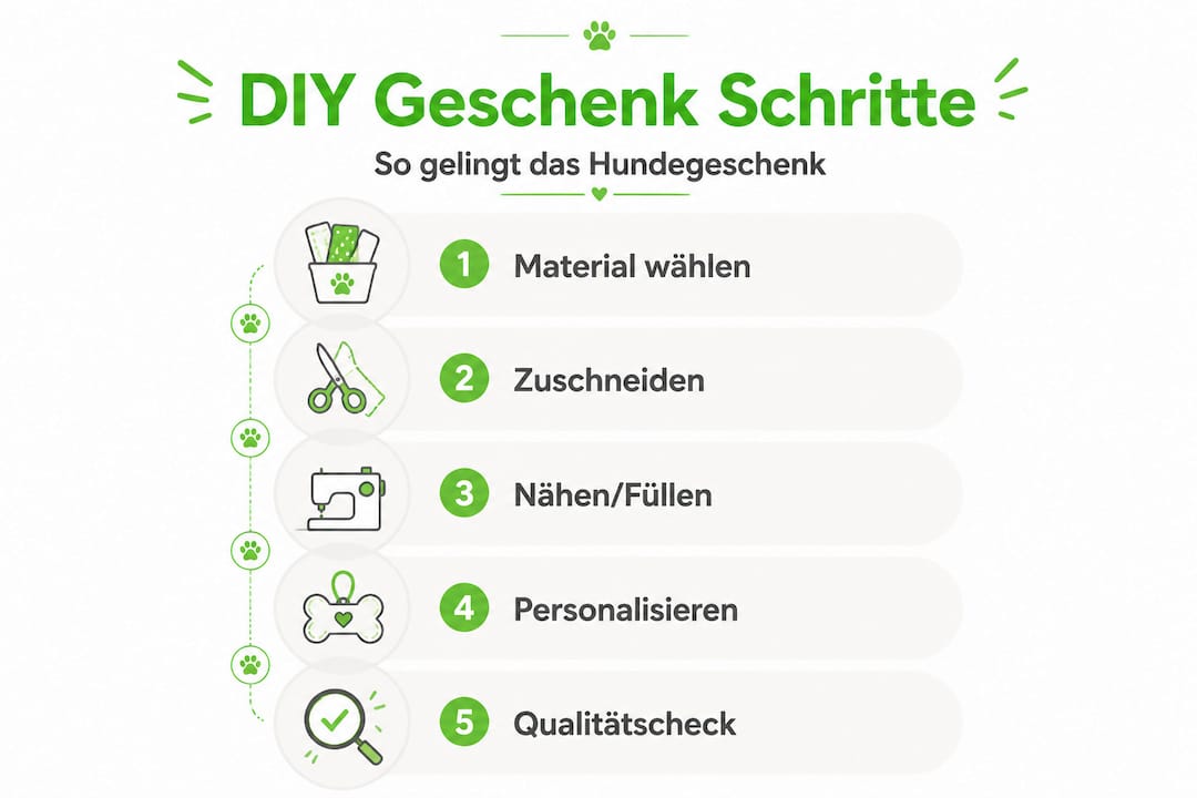 Schritt-für-Schritt-Anleitung: So bastelst du das perfekte Hundegeschenk