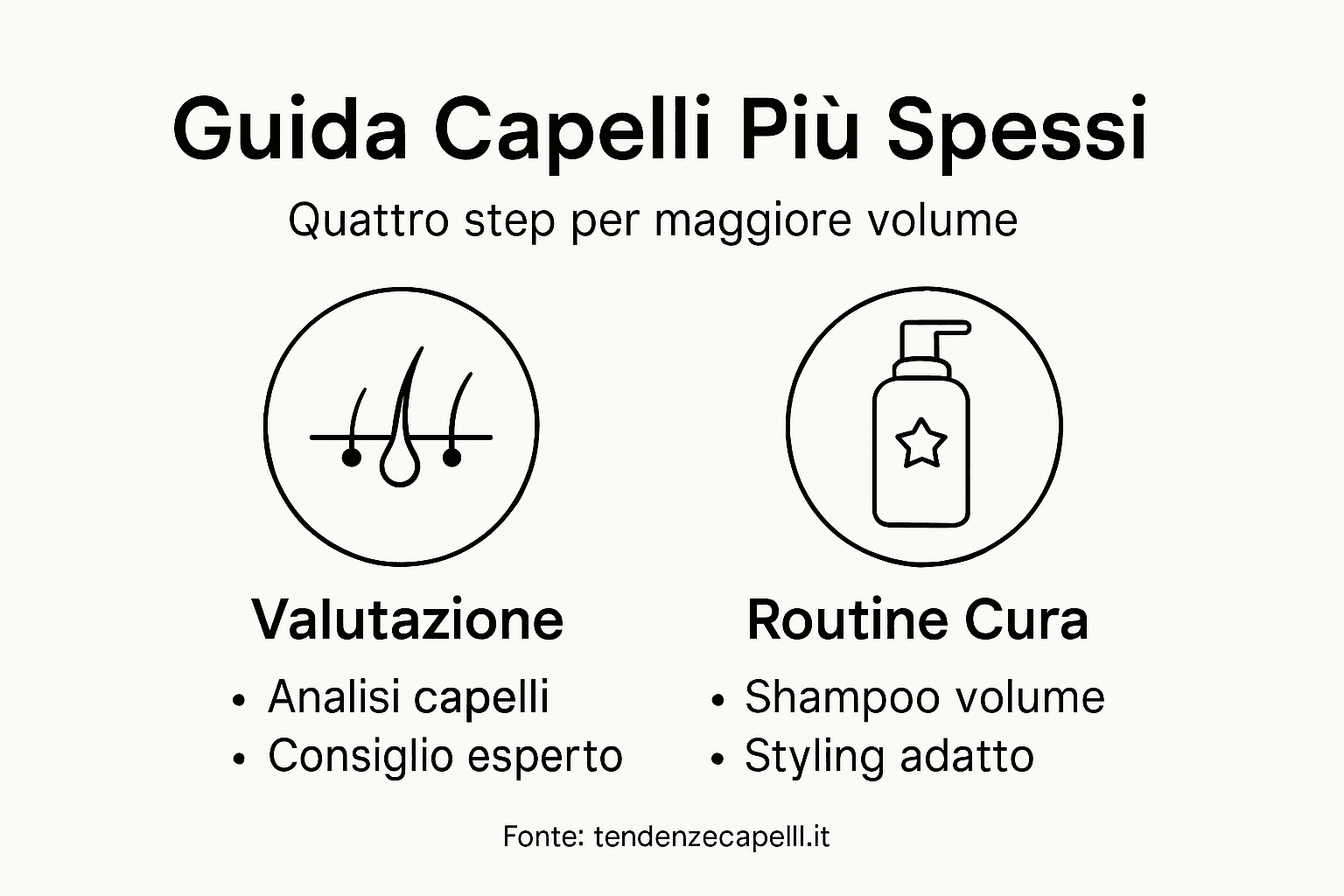 Guida illustrata: quattro step per dare volume ai tuoi capelli