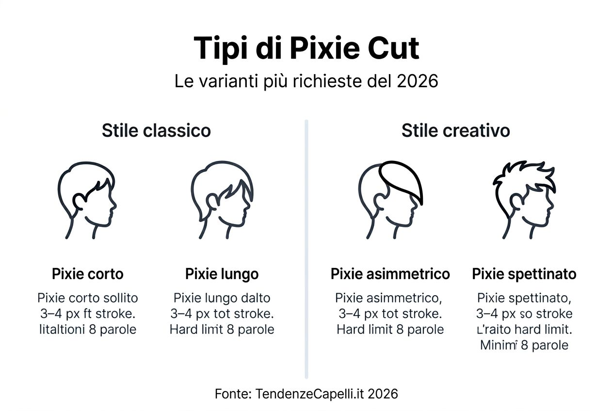Guida illustrata ai tagli pixie più di tendenza
