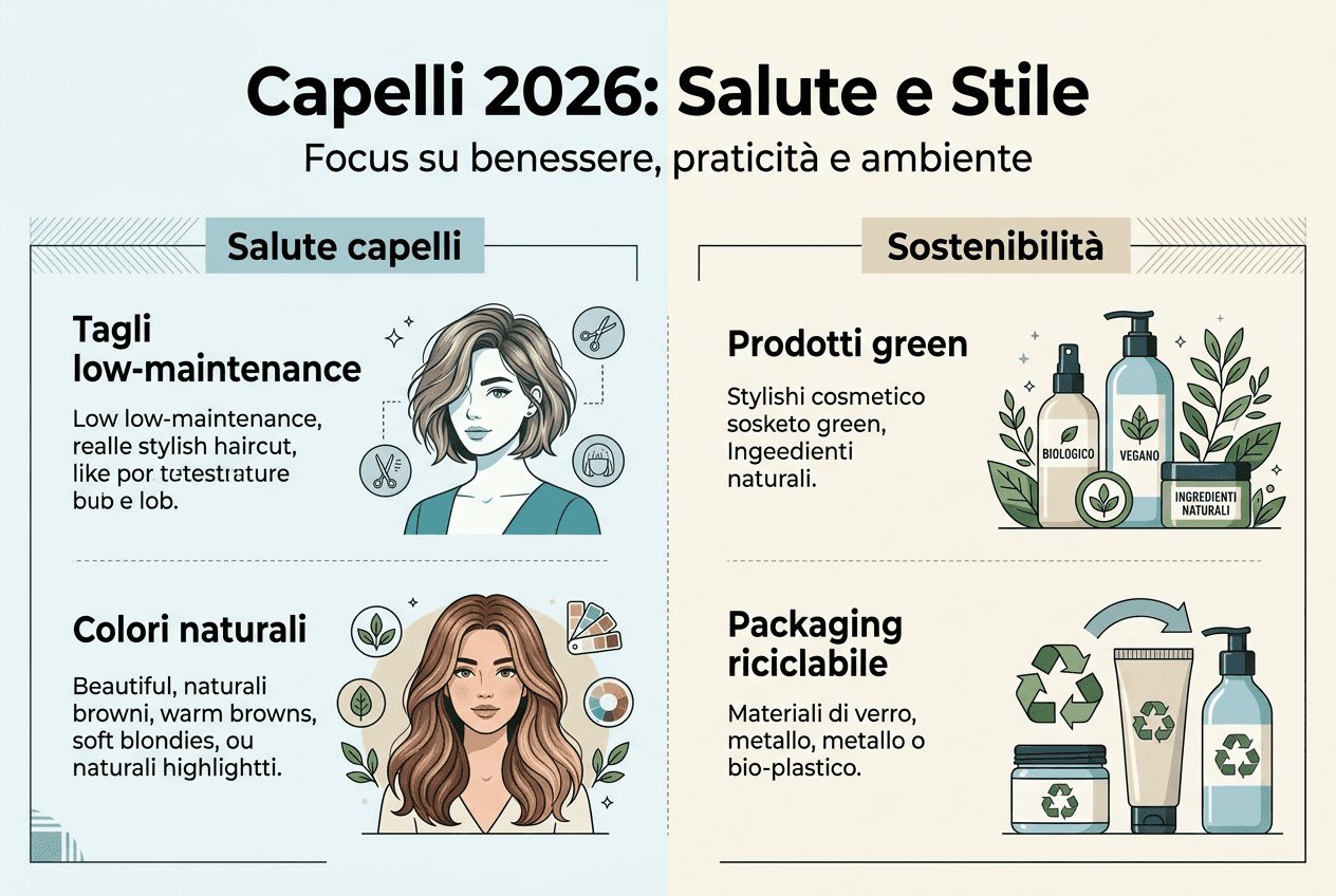 Le nuove tendenze capelli: salute, bellezza e attenzione all’ambiente