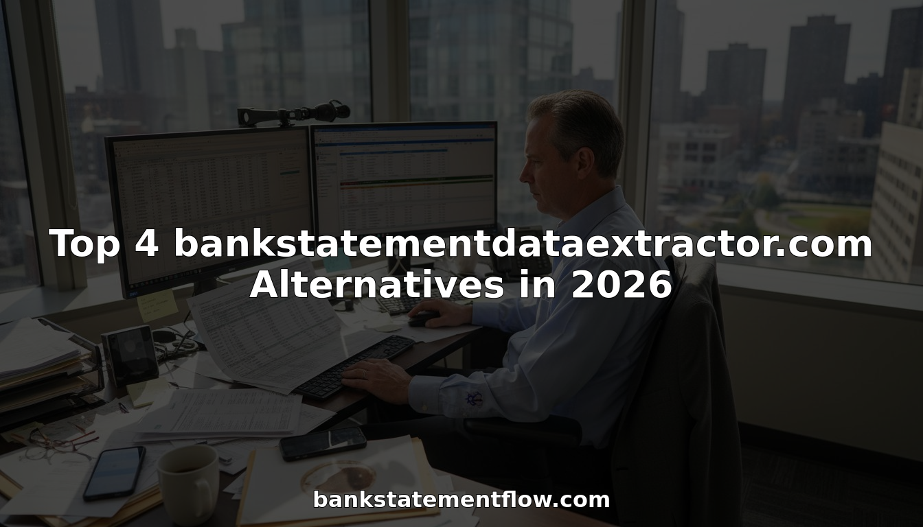 Financial analyst comparing bank data tools