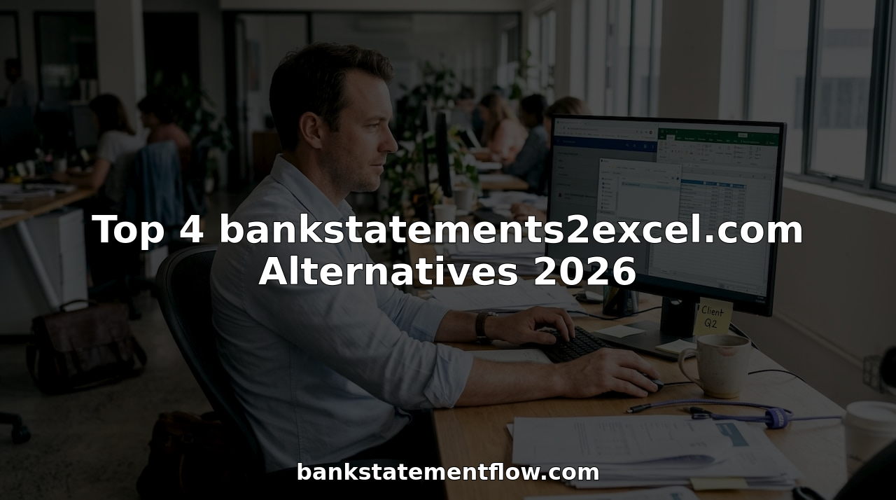 Business analyst converts PDF bank statements to Excel
