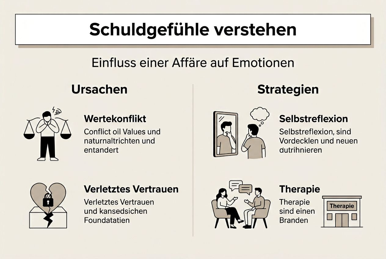 Grafik: Woher Schuldgefühle kommen und wie man konstruktiv damit umgeht