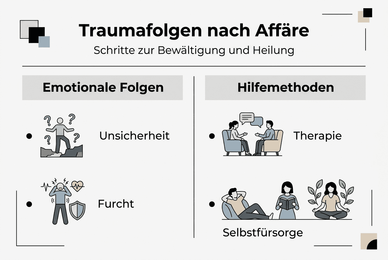 Infografik: Methoden zur Bewältigung von Traumafolgen