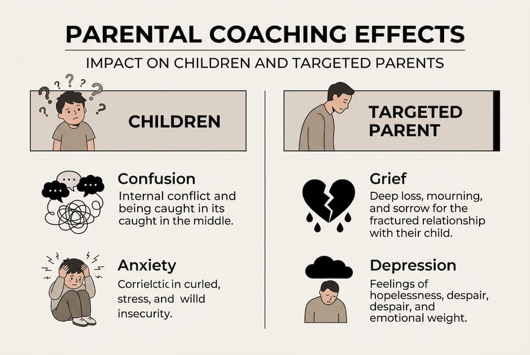 Infographic showing emotional effects of coaching