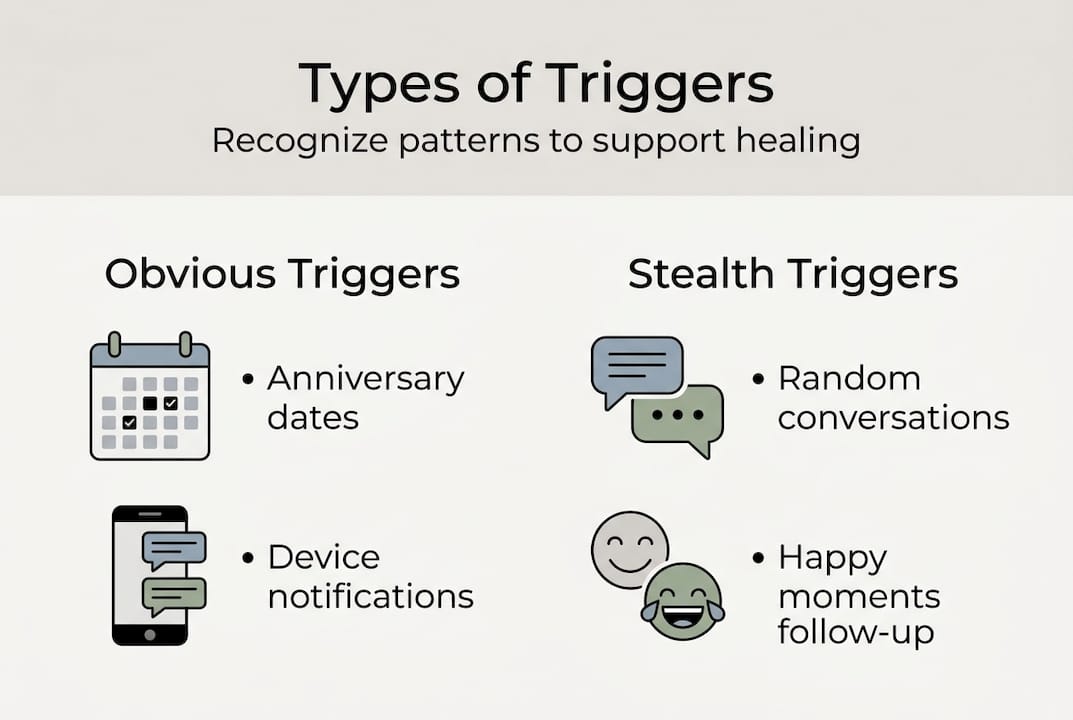 Infographic shows types of post-infidelity triggers
