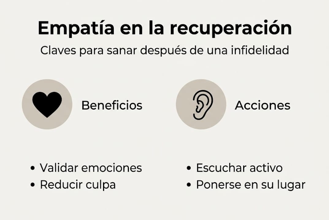 Infografía: cómo cultivar la empatía y las claves para superar momentos difíciles