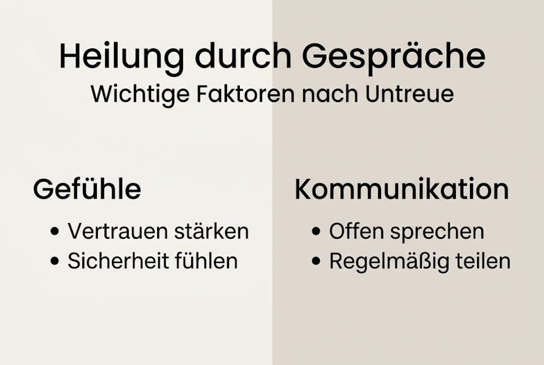 Infografik: Wie offene Gespräche zur Heilung beitragen können