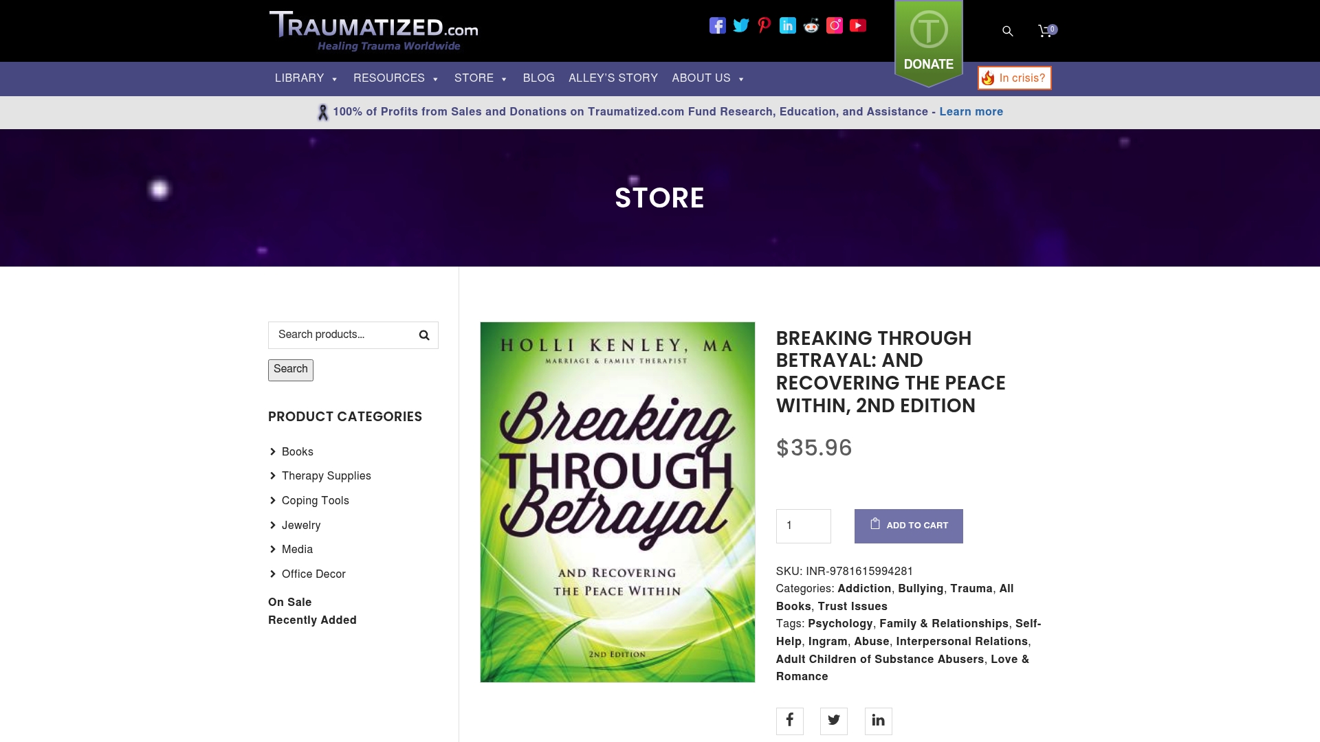 Top 4 Sources for Top Betrayal Trauma Resources 2026 2 https://traumatized.com/product/breaking-through-betrayal-and-recovering-the-peace-within-2nd-edition