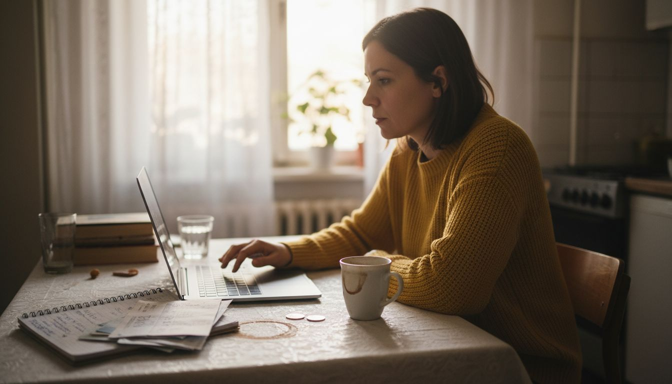 Žena razmatra različite načine ulaganja u zlato i uspoređuje koji joj se najviše isplati.