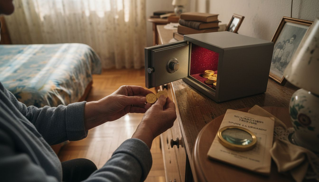 Sigurno pohranjivanje zlatnih dukata u kućnom sef