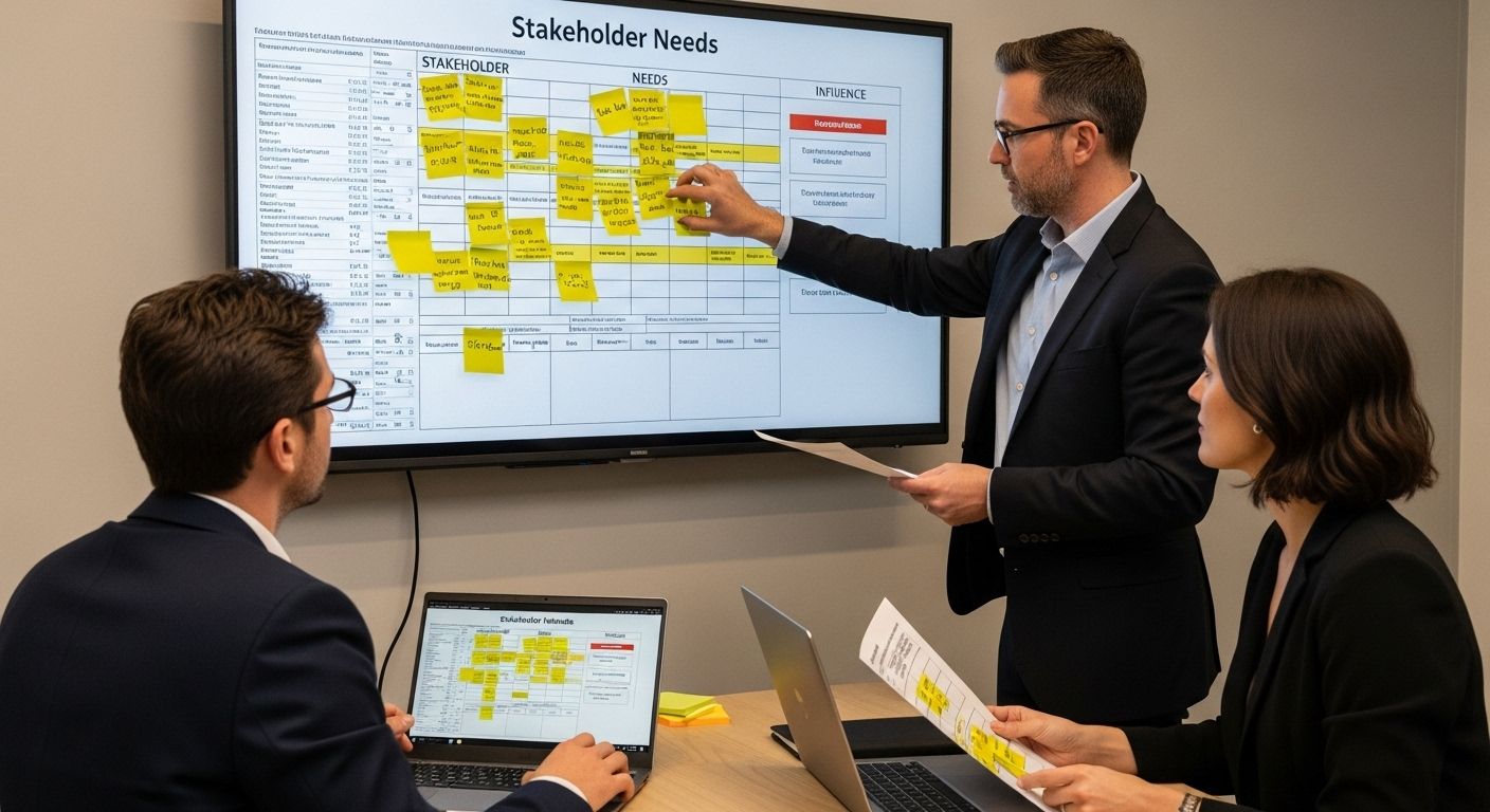 stakeholder mapping session