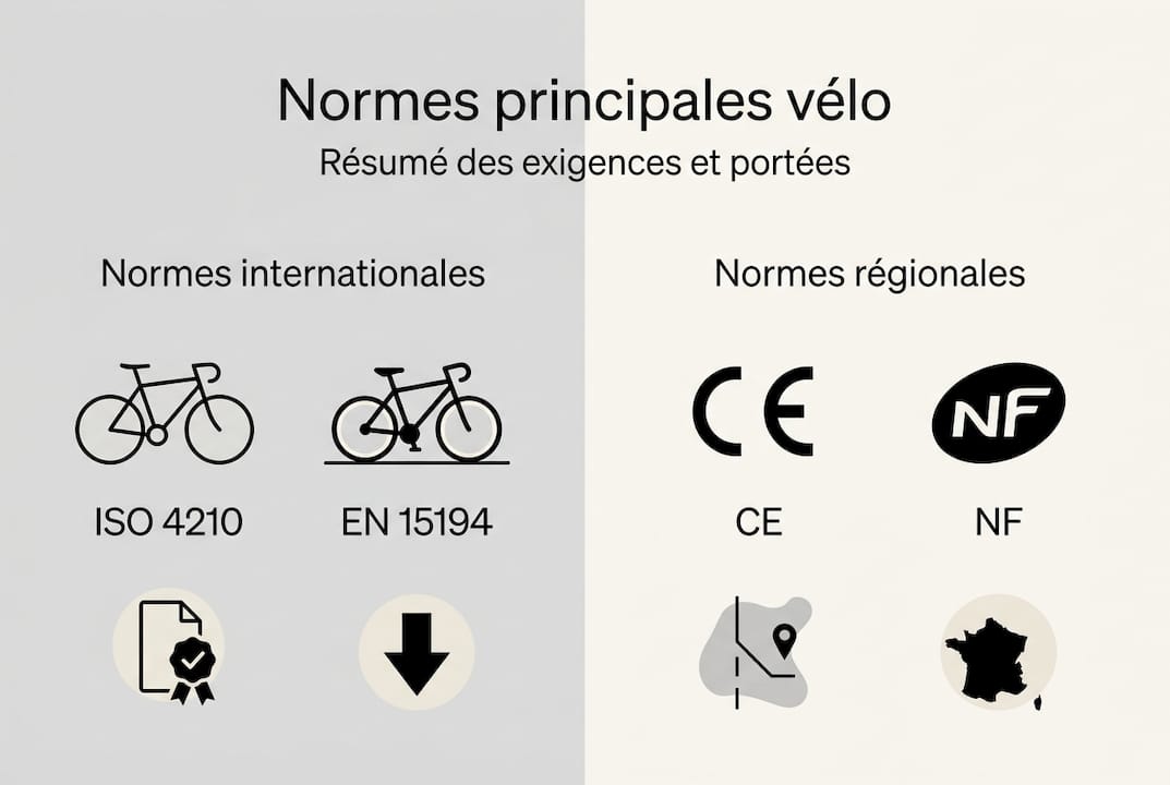 Comparatif des réglementations en matière de sécurité pour les vélos : l’essentiel en infographie