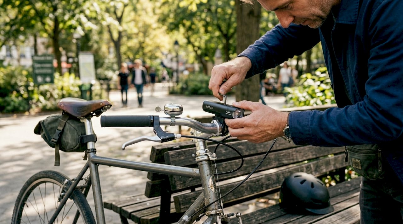 Comment équiper son vélo urbain d’un éclairage avant haut de gamme