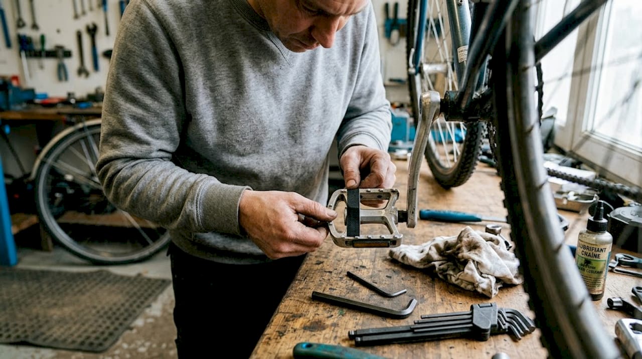 Comment poser une bande réfléchissante sur les pédales de votre vélo