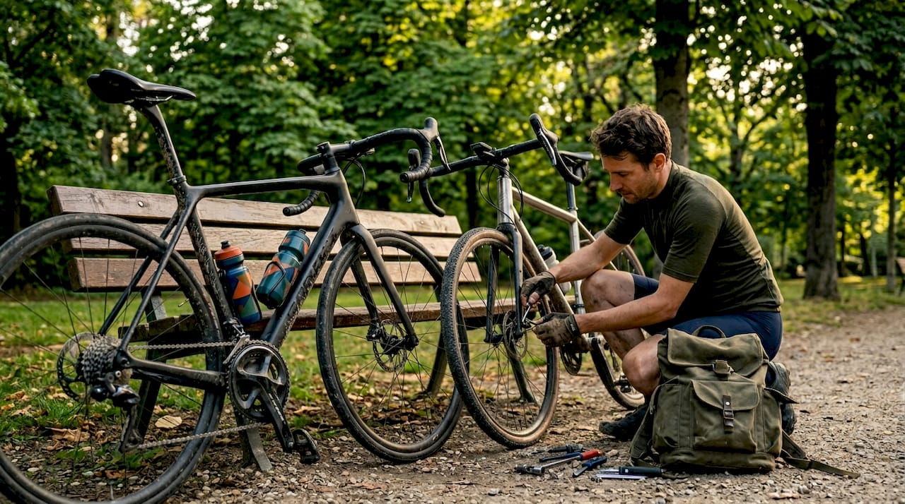 Carbone ou aluminium : quel type de vélo choisir pour le parc ?