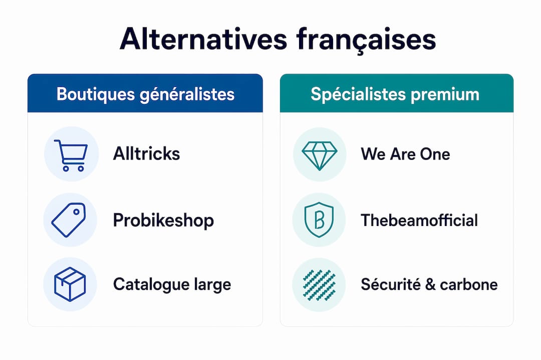 Infographie : panorama des solutions françaises concurrentes à Ottalausinc