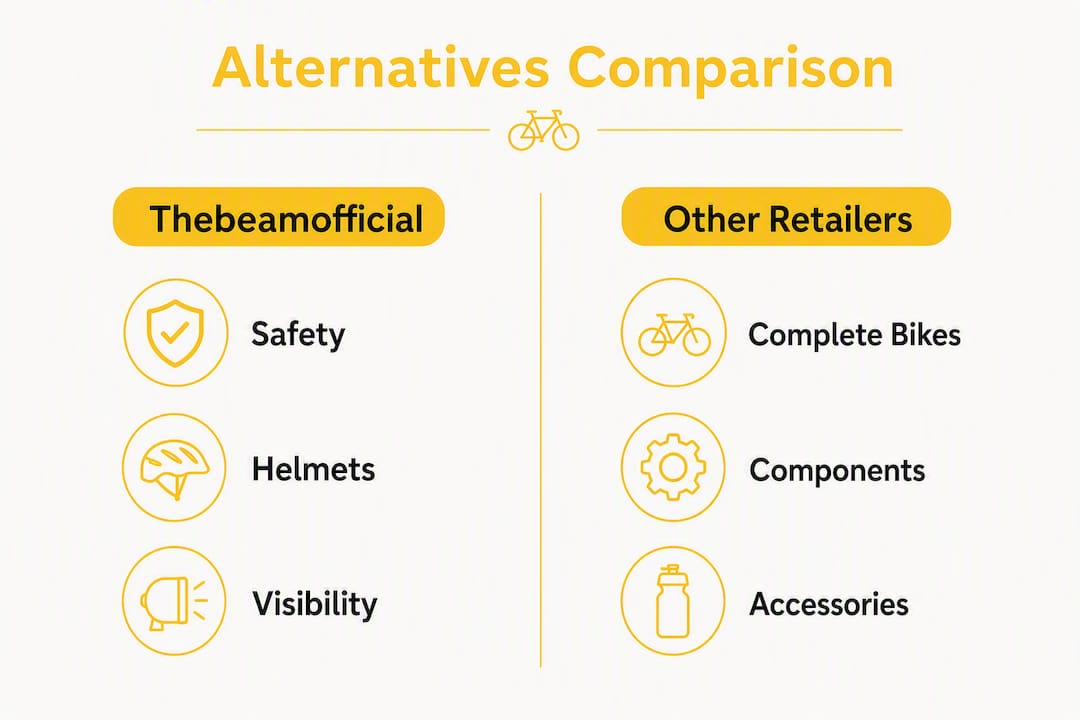 Infographic comparing OttalausInc.ca cycling alternatives